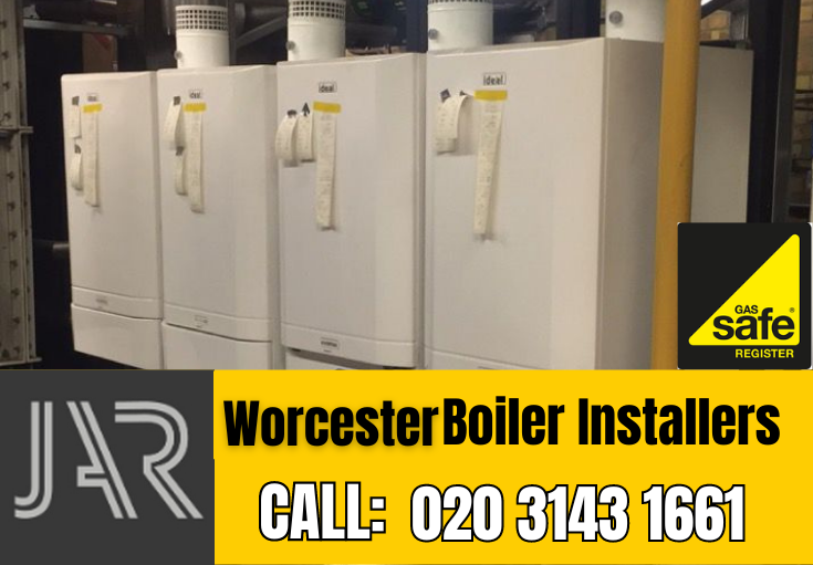 Worcester boiler installation Alexandra Palace